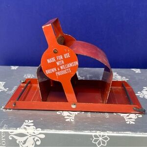 Brown & Williamson Metal Rolling Machine Vintage Tobacco Kentucky